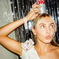 Vertical Leather Wallet - Diet Coke Cans - Thread®