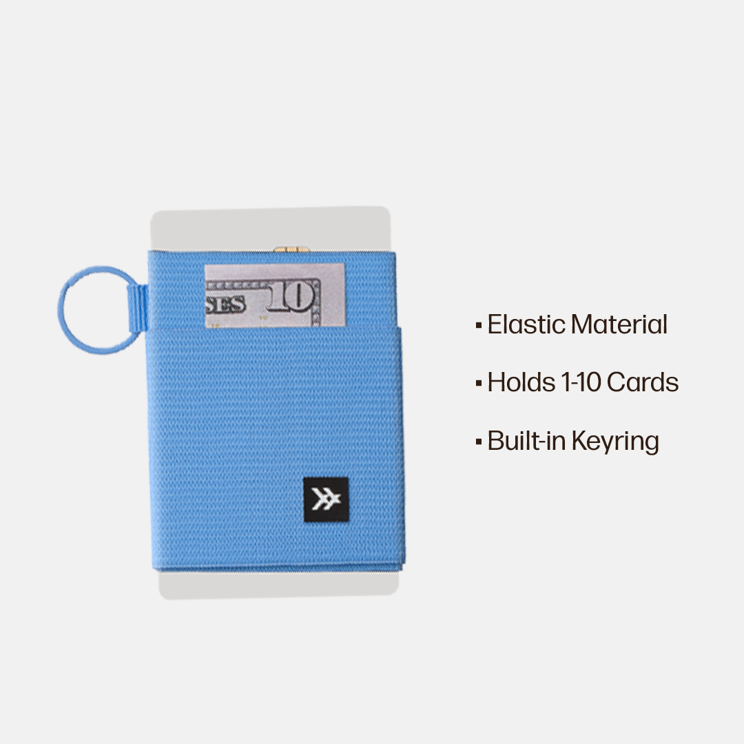 Elastic Wallet Everyday Carry Set - Cornflower - Thread®