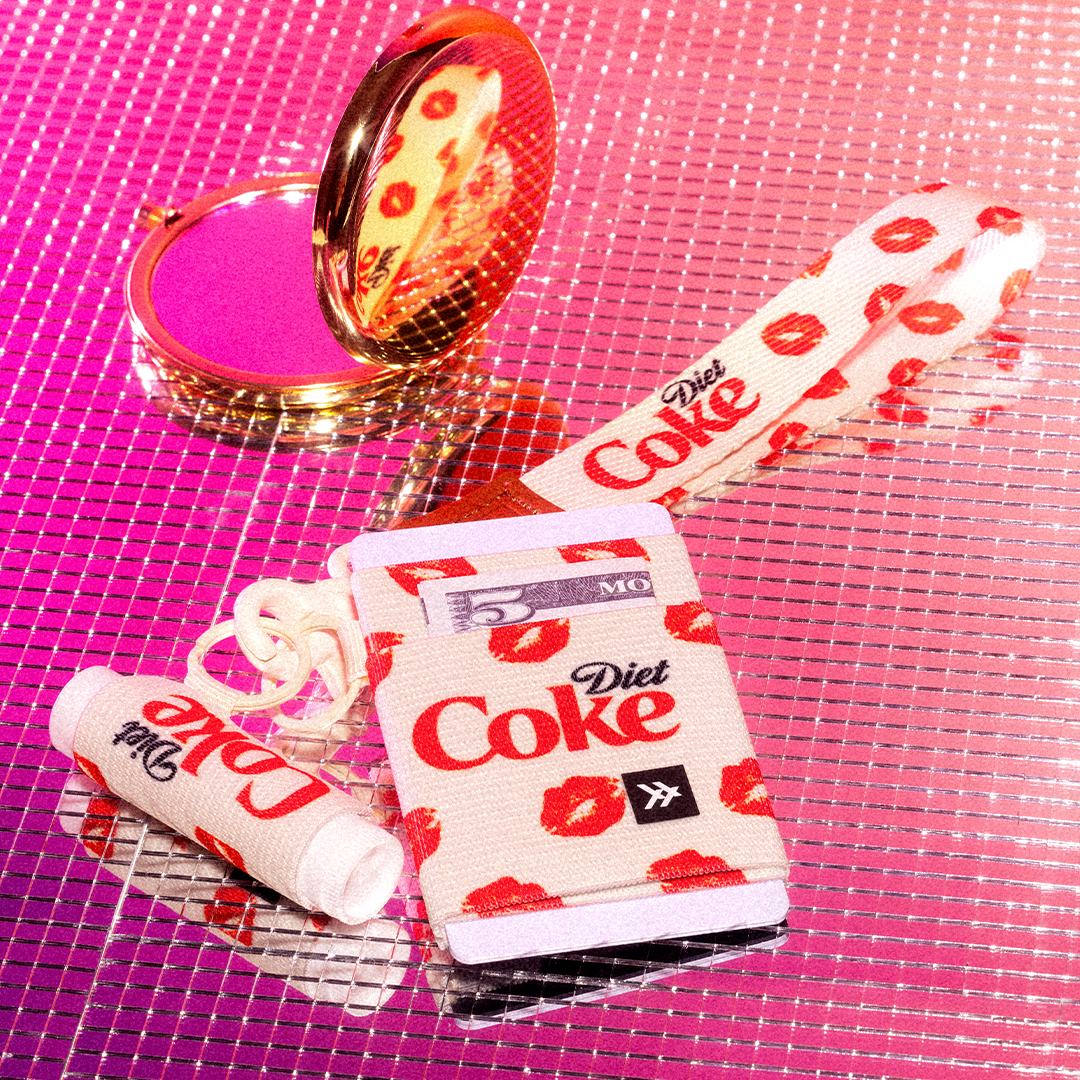Elastic Wallet Everyday Carry Set - Diet Coke Kiss - Thread®