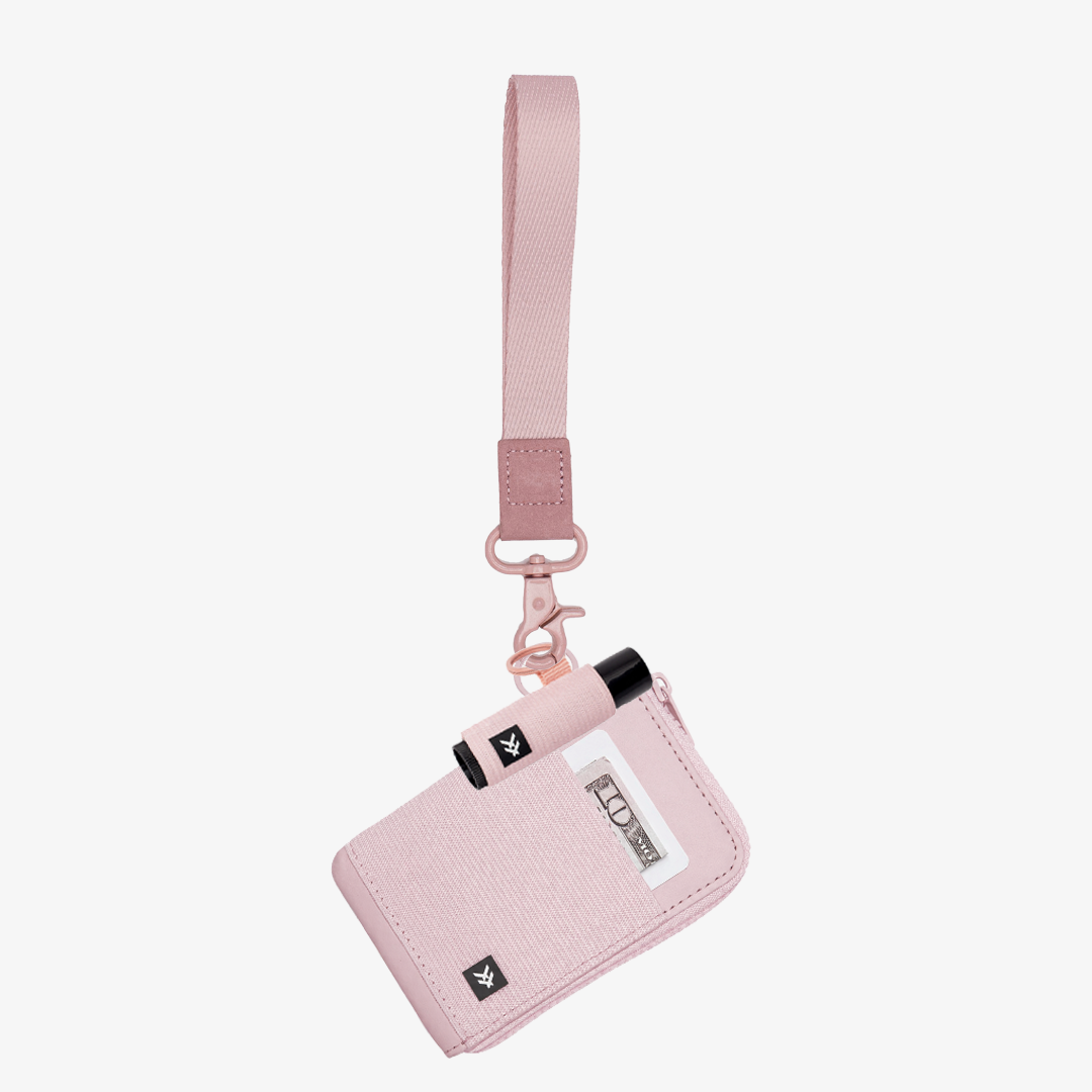 Leather Zip Wallet Everyday Carry Set - Rose Dust - Thread®