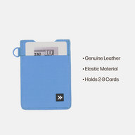 Vertical Leather Wallet Everyday Carry Set - Cornflower - Thread®