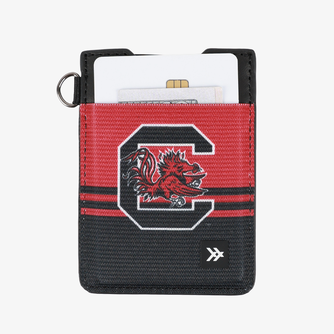 Vertical Leather Wallet - South Carolina Gamecock - Thread®