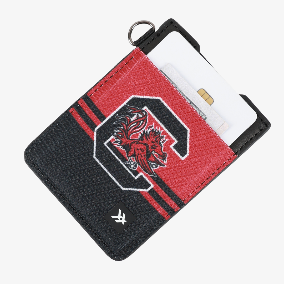 Vertical Leather Wallet - South Carolina Gamecock - Thread®