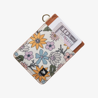 Vertical Leather Wallet - Mountain Flowers - Thread®