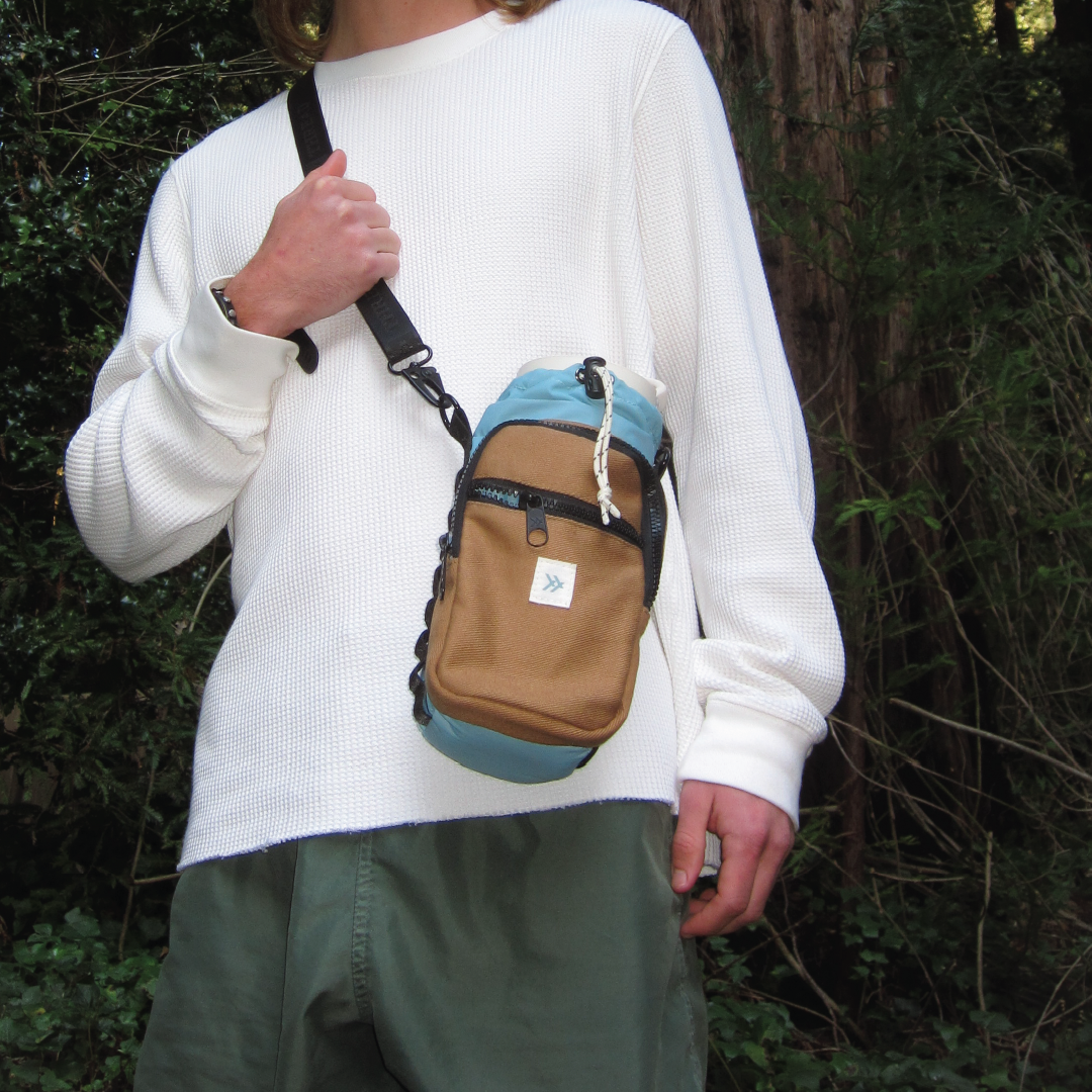 Water Bottle Sling Bag - Color Block Canvas - Thread®