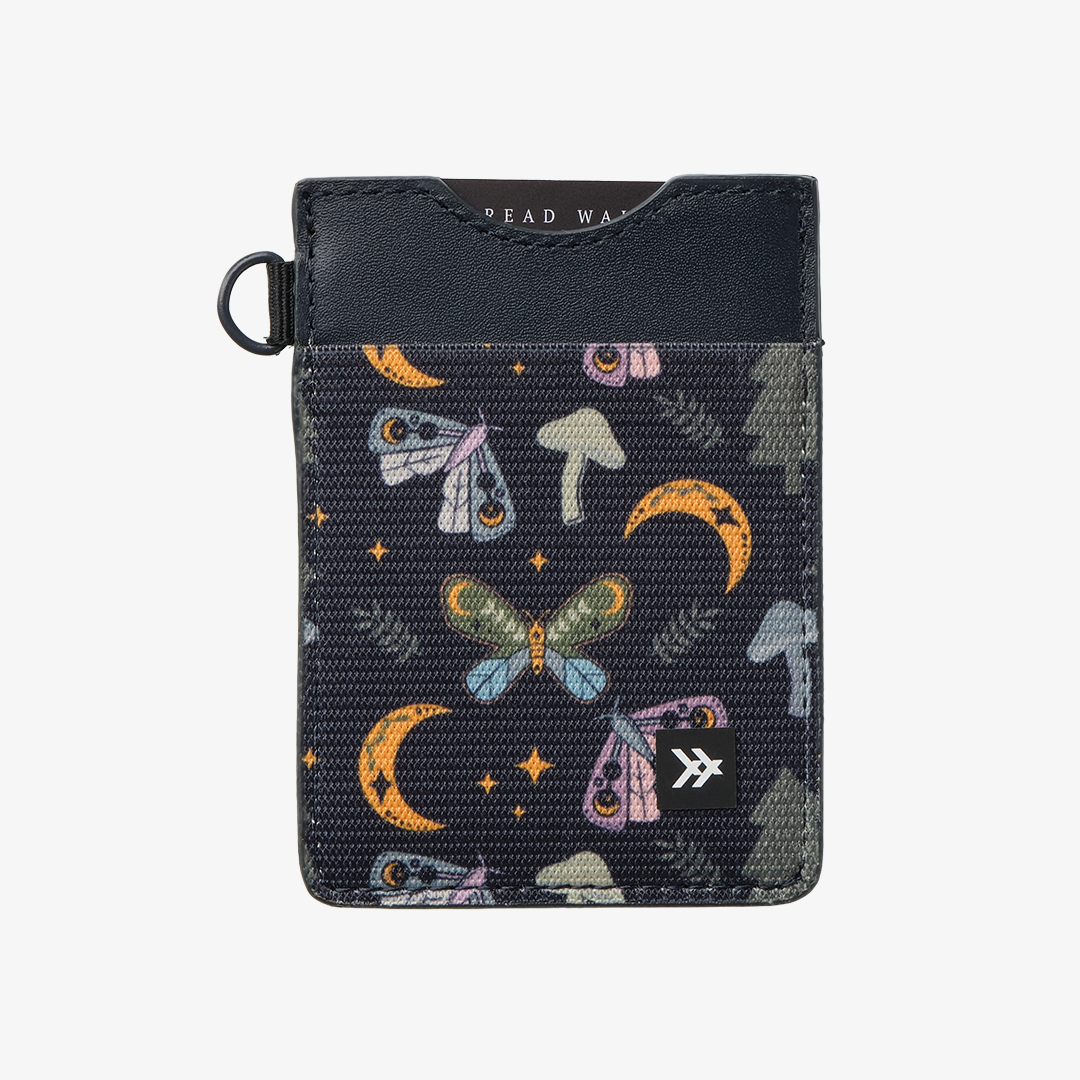 Vertical Leather Wallet - Forest Critters - Thread®