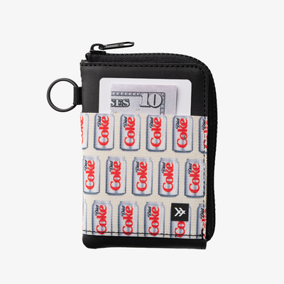 Diet Coke Cans - Leather Zip Wallet