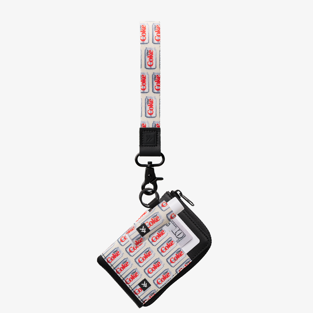 Leather Zip Wallet Everyday Carry Set - Diet Coke Cans - Thread®