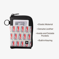 Leather Zip Wallet Everyday Carry Set - Diet Coke Cans - Thread®