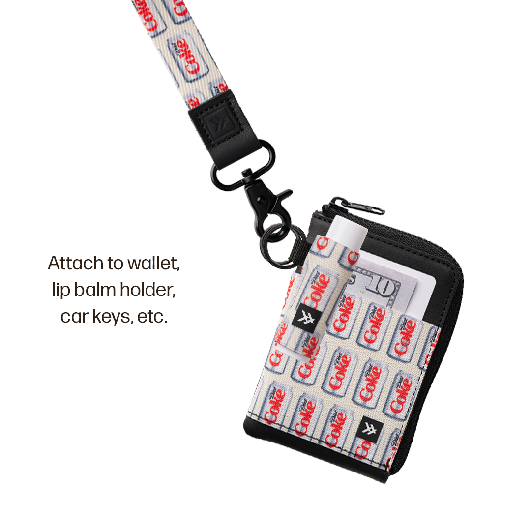 Leather Zip Wallet Everyday Carry Set - Diet Coke Cans - Thread®