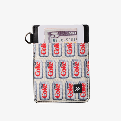 Diet Coke Cans - Vertical Leather Wallet
