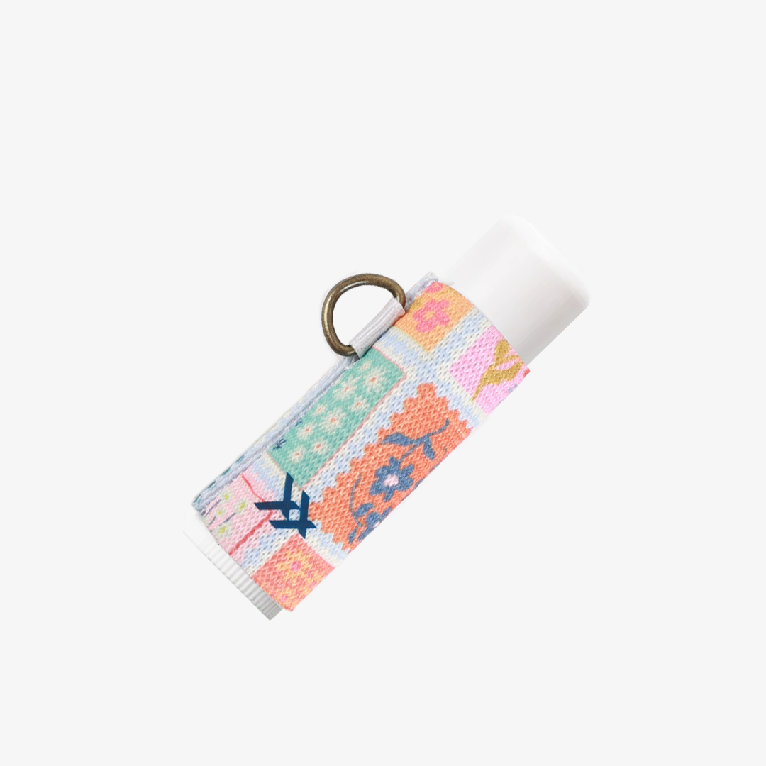 Chapstick Holder Keychain - Stamps - Thread®