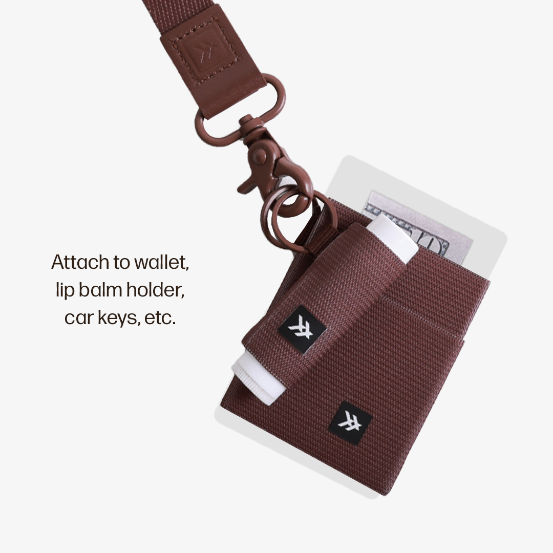 Elastic Wallet Everyday Carry Set - Chocolate - Thread®