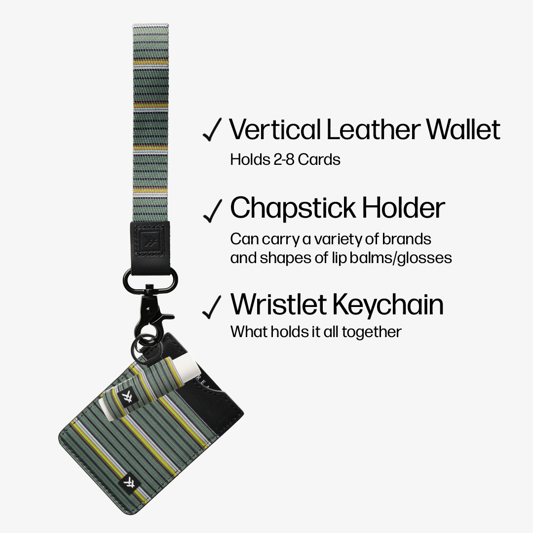 Vertical Leather Wallet - Clark - Thread®