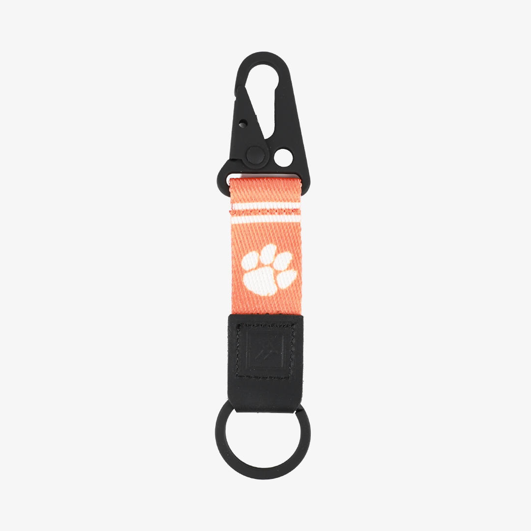 Clemson Orange - Keychain Clip