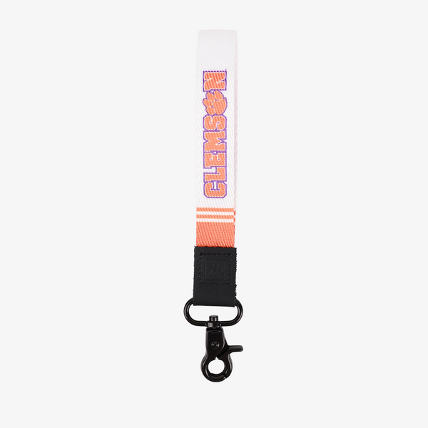 Wristlet Keychain - Clemson White - Thread®