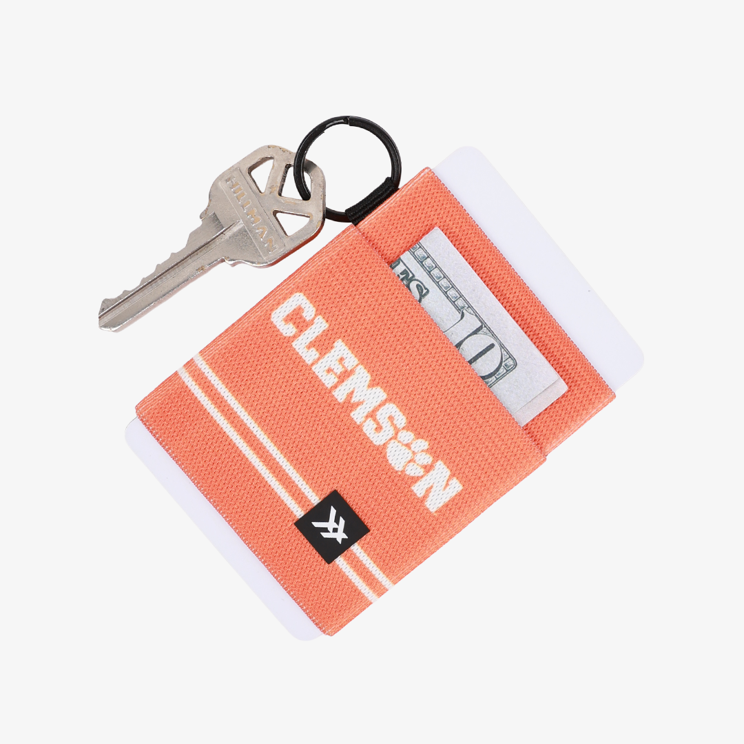 Elastic Wallet - Clemson Orange - Thread®