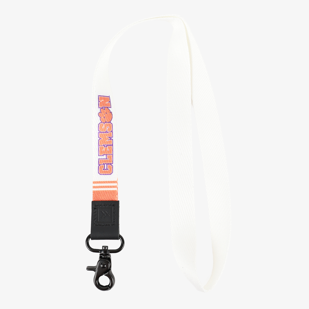 Neck Lanyard - Clemson White - Thread®