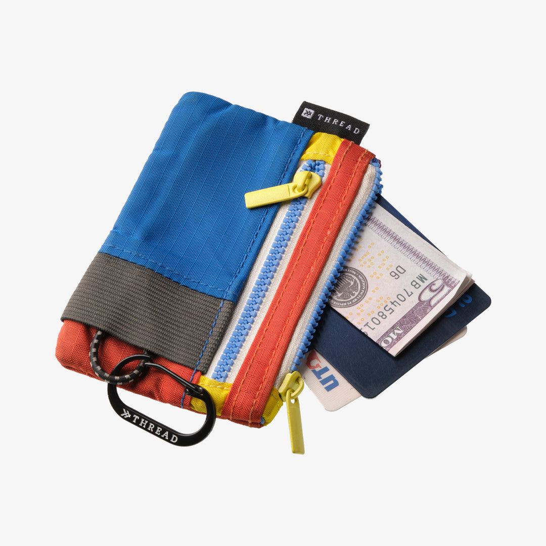 Color Block | Adventure Pouch Wallet | For Cards, Cash, Coins, & More ...