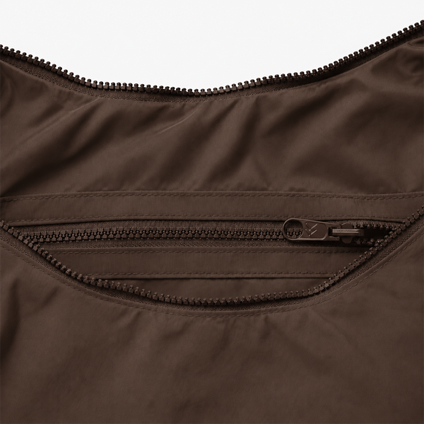 Small Slouchy Shoulder Bag - Chocolate - Thread®