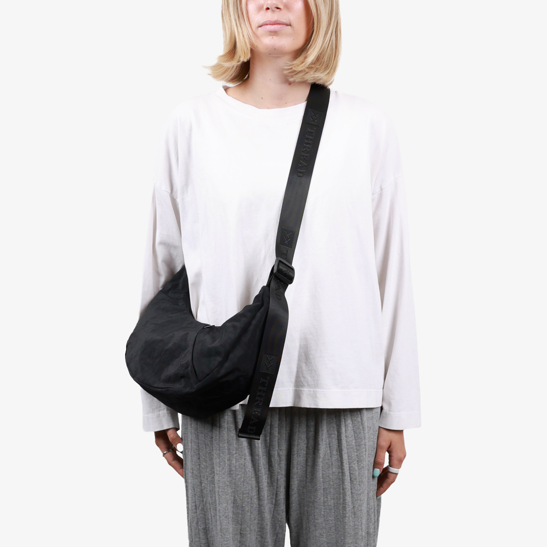 Black Crescent Bag | Crescent Crossbody | Thread® · Thread®