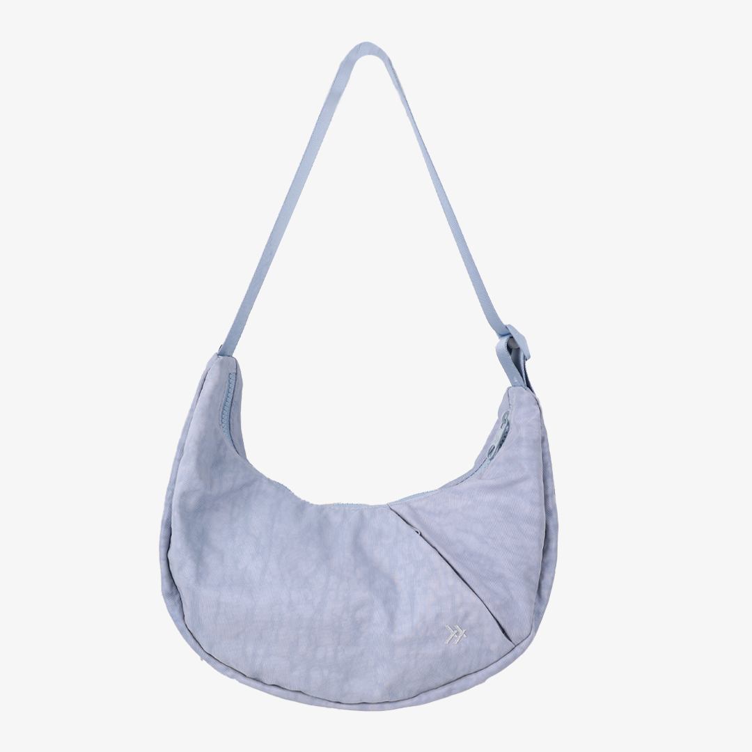 Sky Blue - Crescent Bag