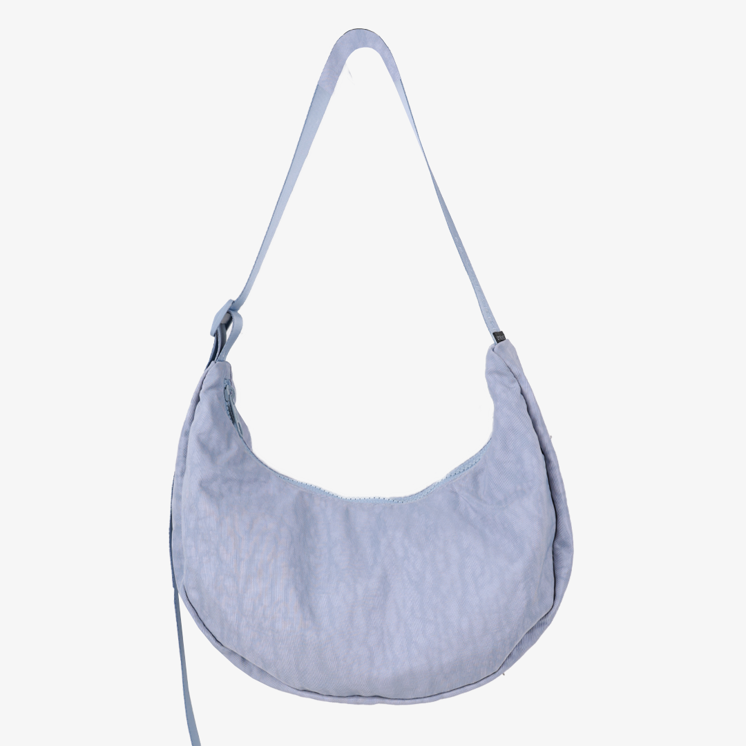 Sky Blue - Crescent Bag