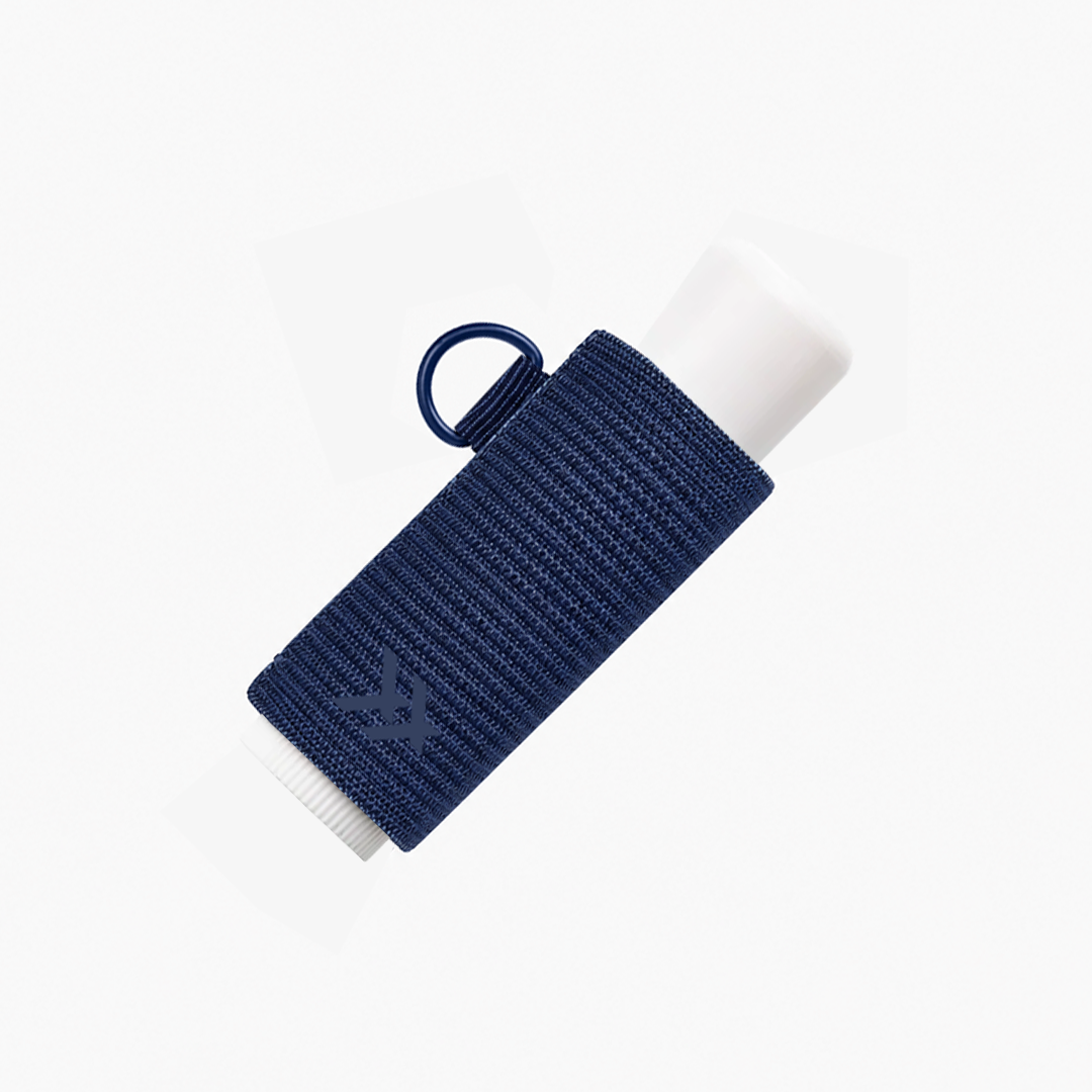 Chapstick Holder Keychain - Navy - Thread®