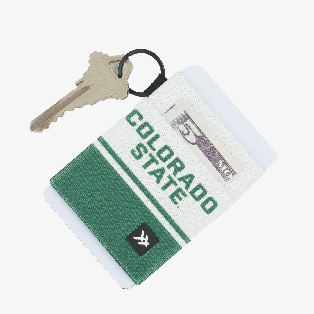 Elastic Wallet - CSU White - Thread®