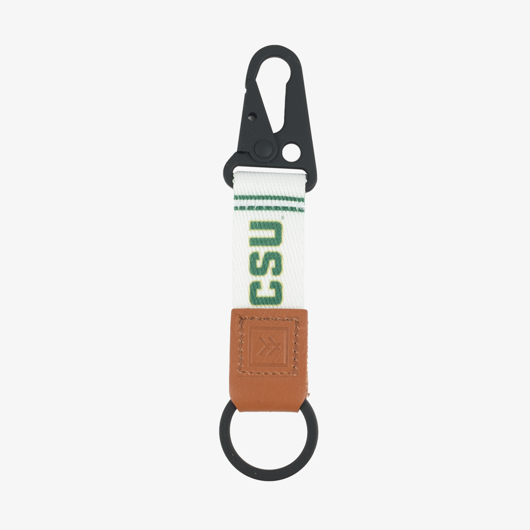 Keychain Clip - CSU White - Thread®