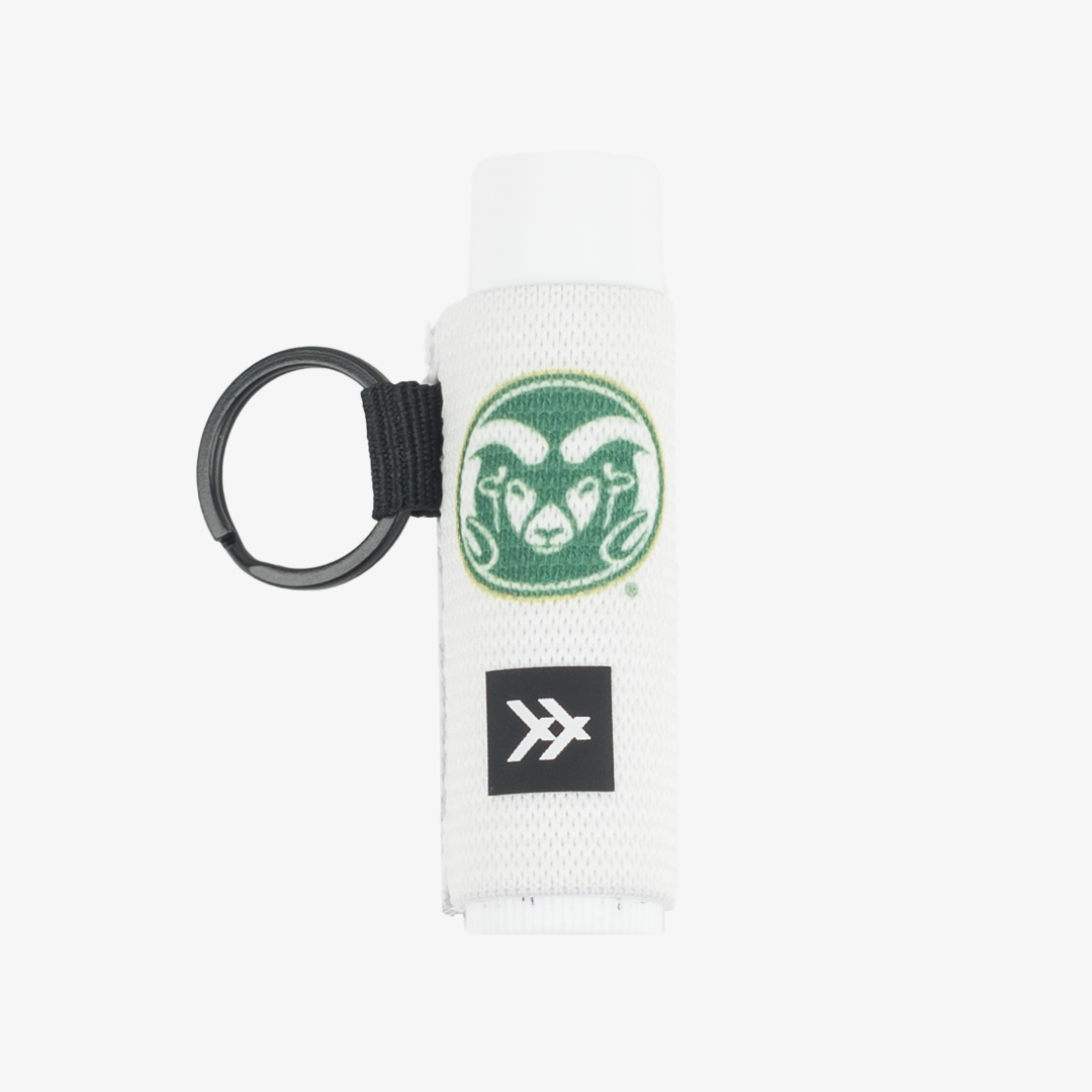Chapstick Holder Keychain - CSU White - Thread®