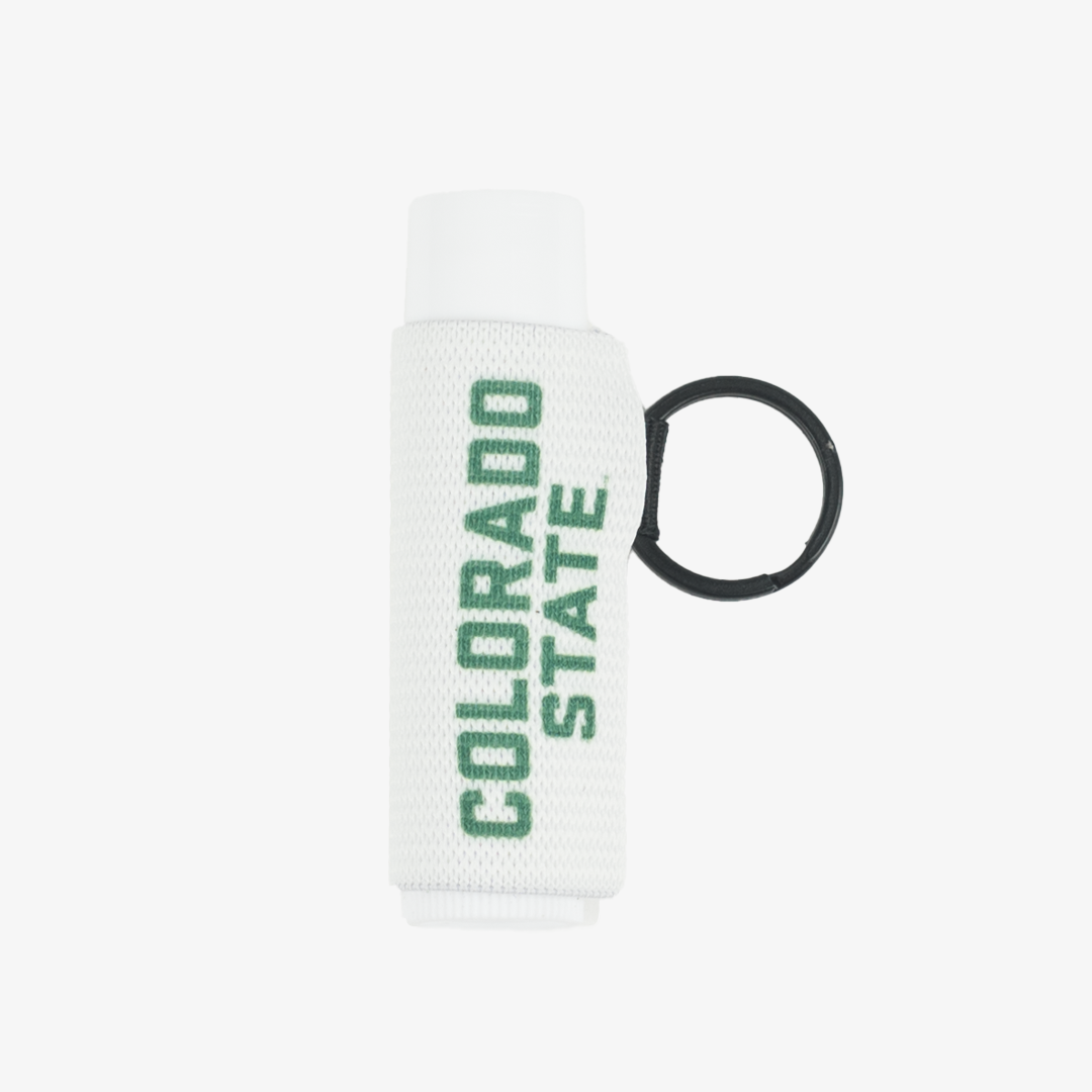 Chapstick Holder Keychain - CSU White - Thread®