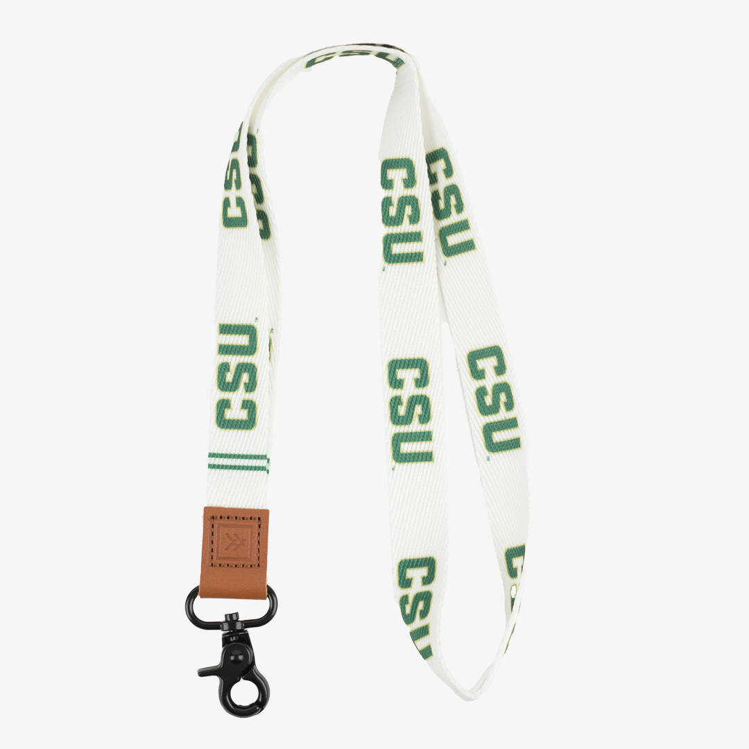 Neck Lanyard - CSU White - Thread®