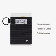 Elastic Wallet Everyday Carry Set - Black - Thread®