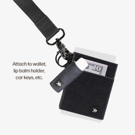 Elastic Wallet Everyday Carry Set - Black - Thread®