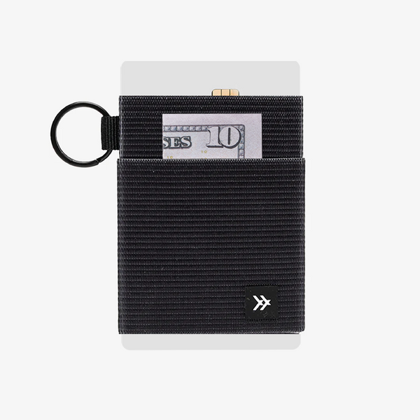 Black Elastic Wallet