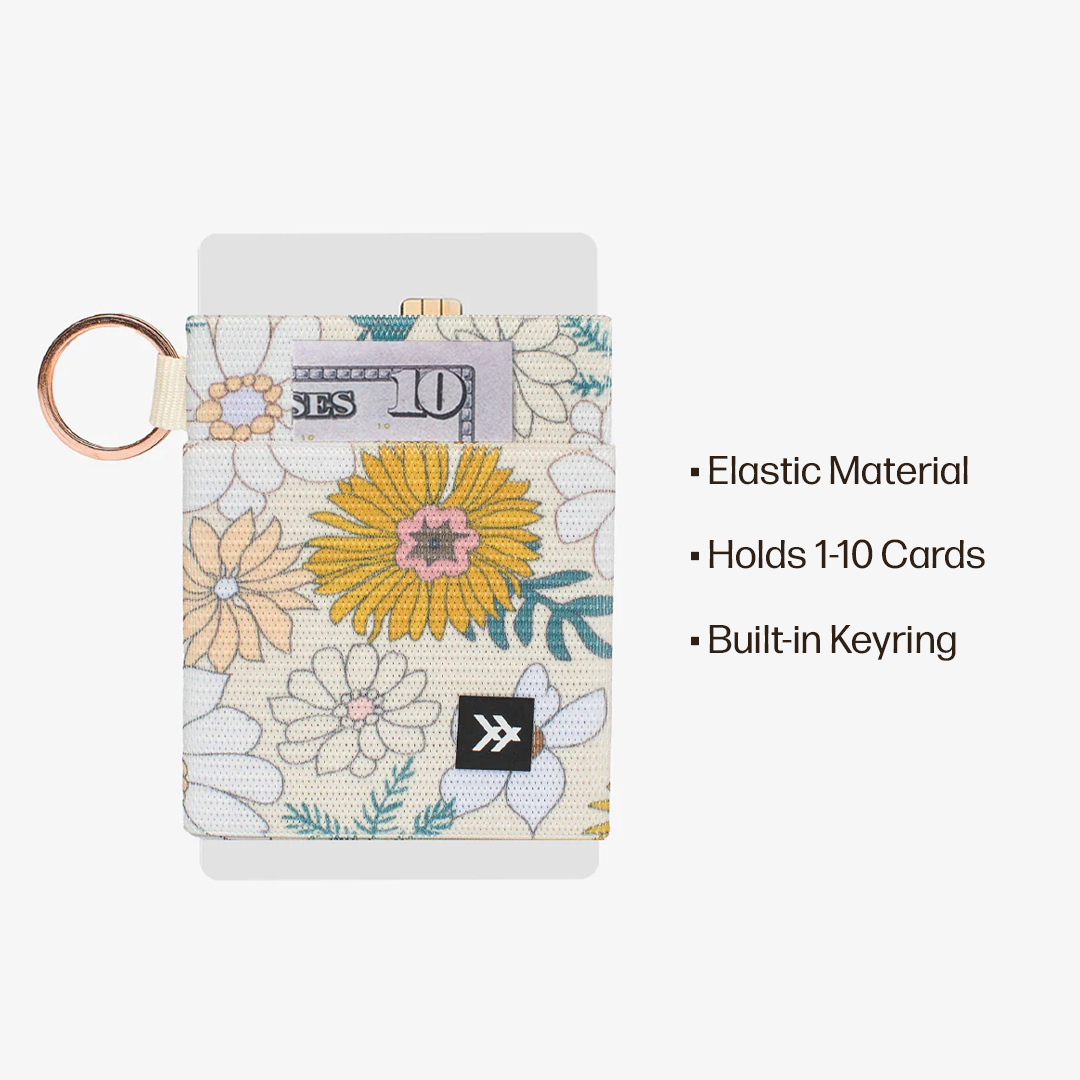 Elastic Wallet Everyday Carry Set - Blossom - Thread®