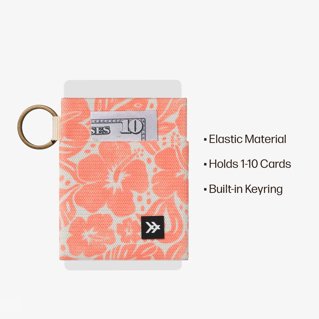 Elastic Wallet Everyday Carry Set - Coral Crush - Thread®