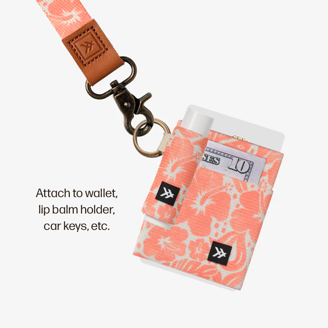 Elastic Wallet Everyday Carry Set - Coral Crush - Thread®