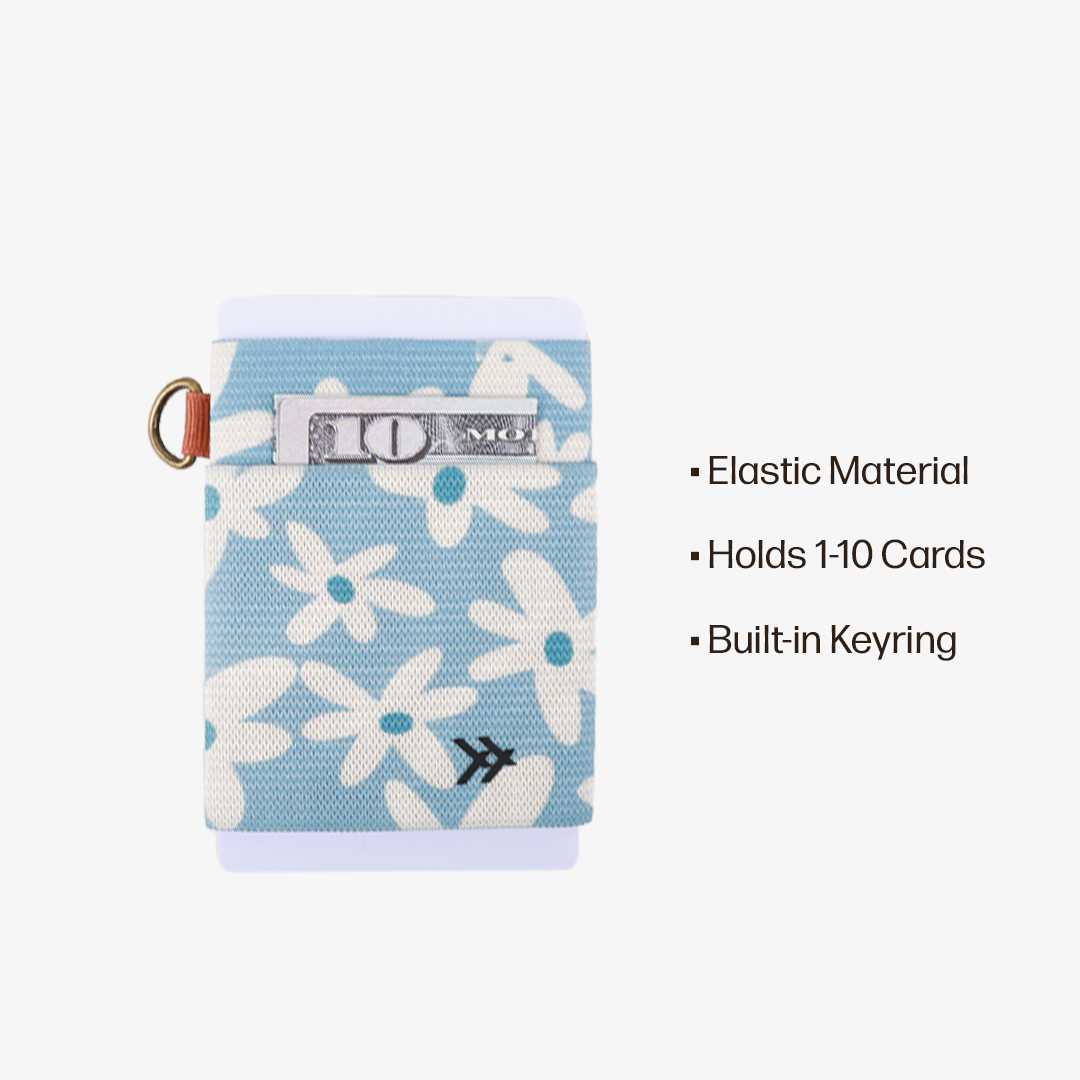 Elastic Wallet Everyday Carry Set - Fleur- Thread®