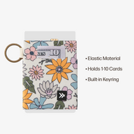 Elastic Wallet Everyday Carry Set - Mountain Flowers - Thread®