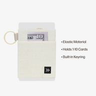 Elastic Wallet Everyday Carry Set - Off White - Thread®