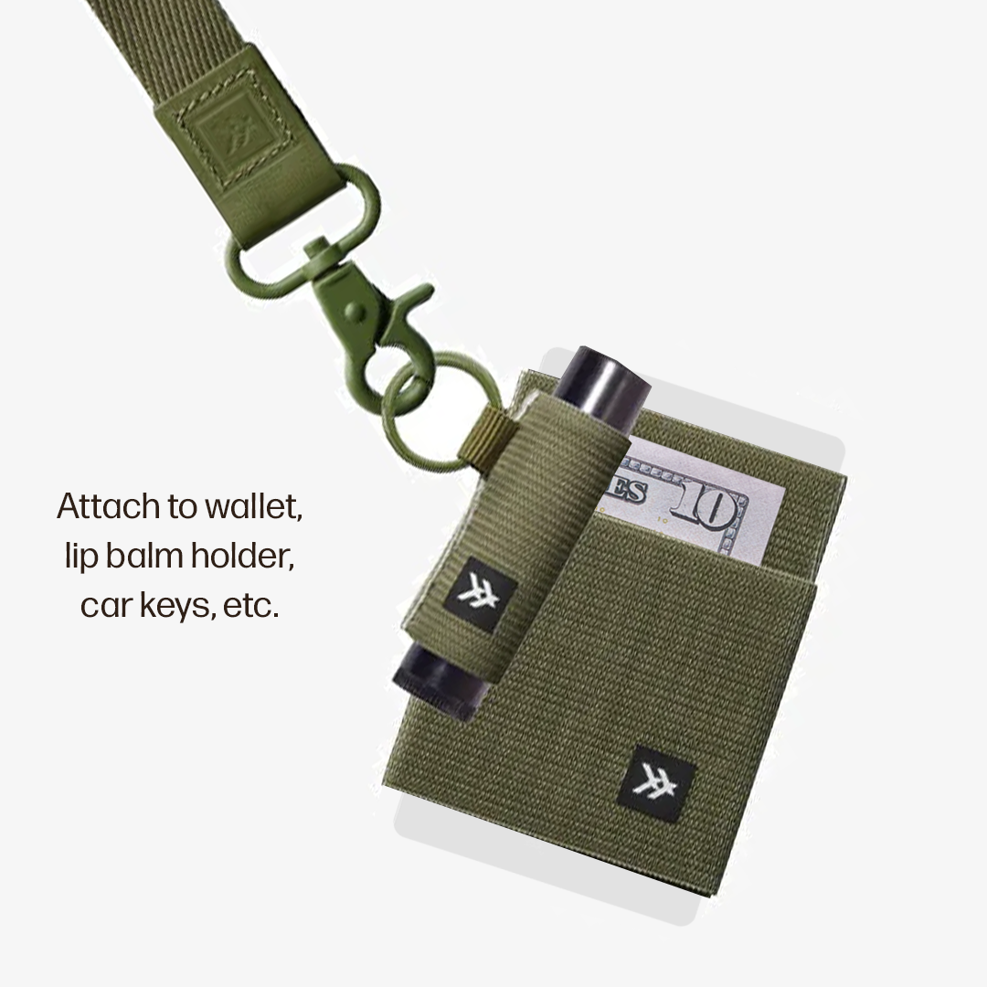 Elastic Wallet Everyday Carry Set - Olive - Thread®