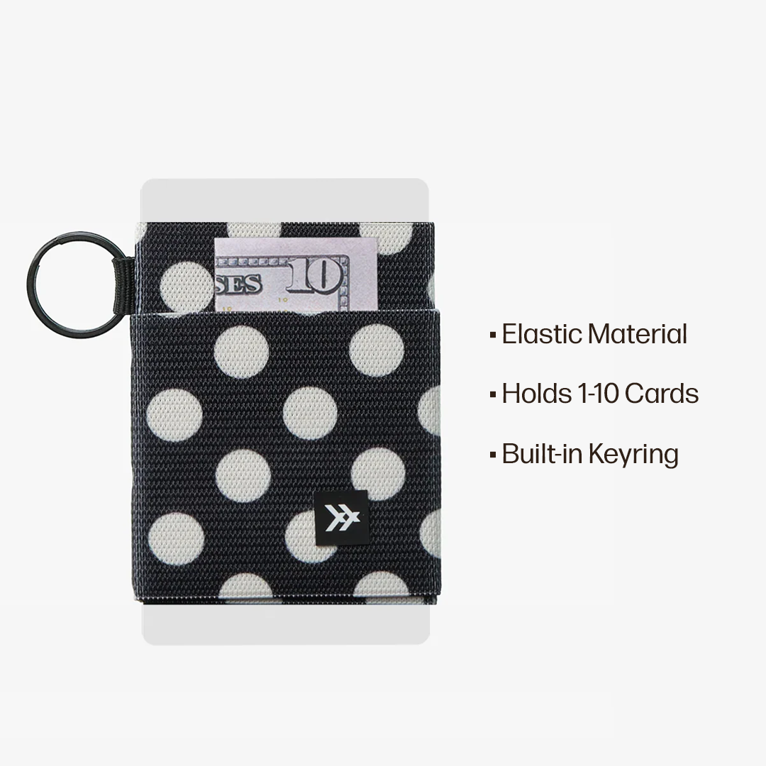 Elastic Wallet Everyday Carry Set - Polka Dot - Thread®