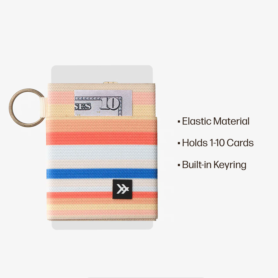 Elastic Wallet Everyday Carry Set - Renae Peach - Thread®