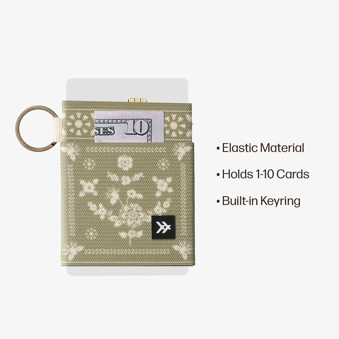 Elastic Wallet Everyday Carry Set - Sawyer Olive - Thread®