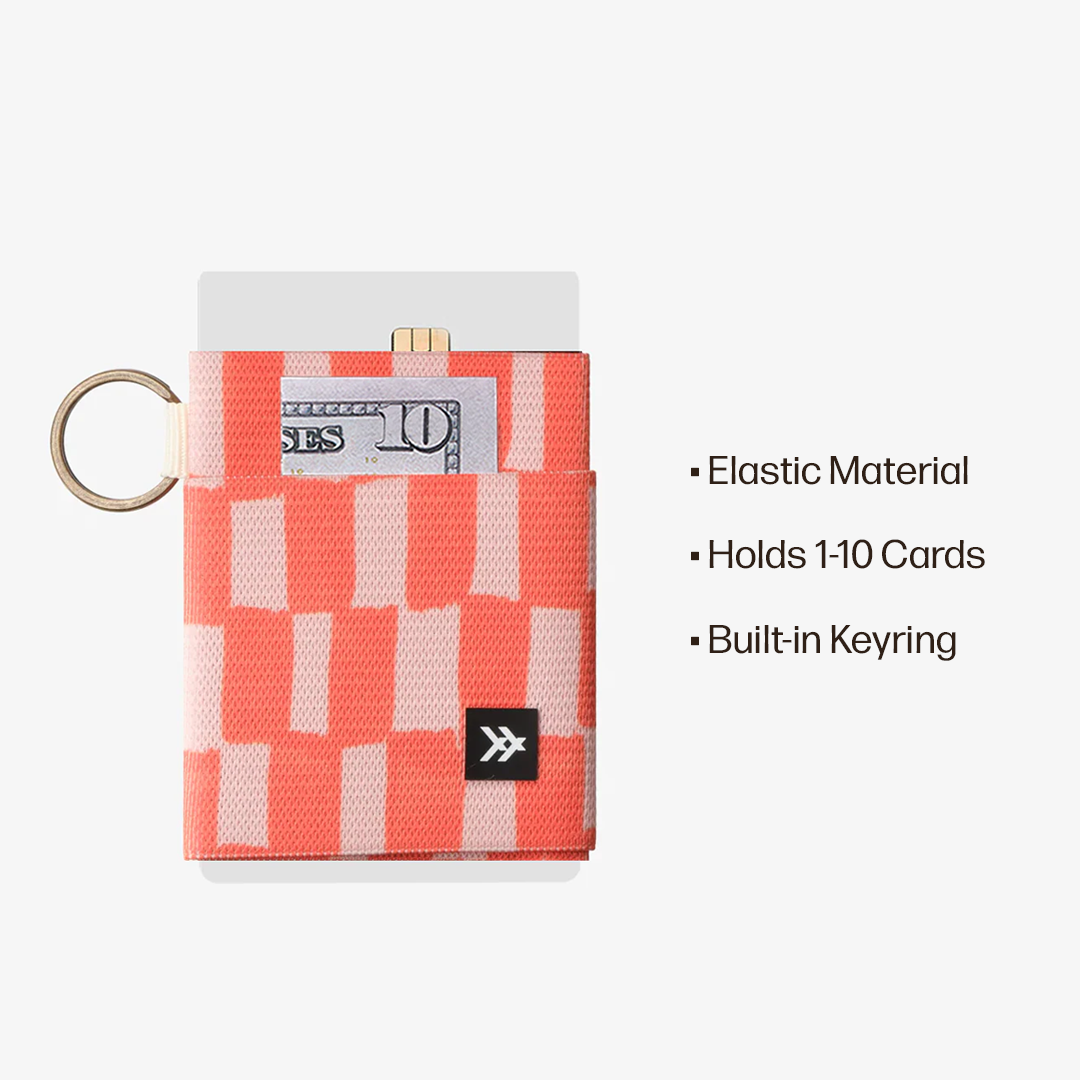 Elastic Wallet Everyday Carry Set - Scout Peach - Thread®