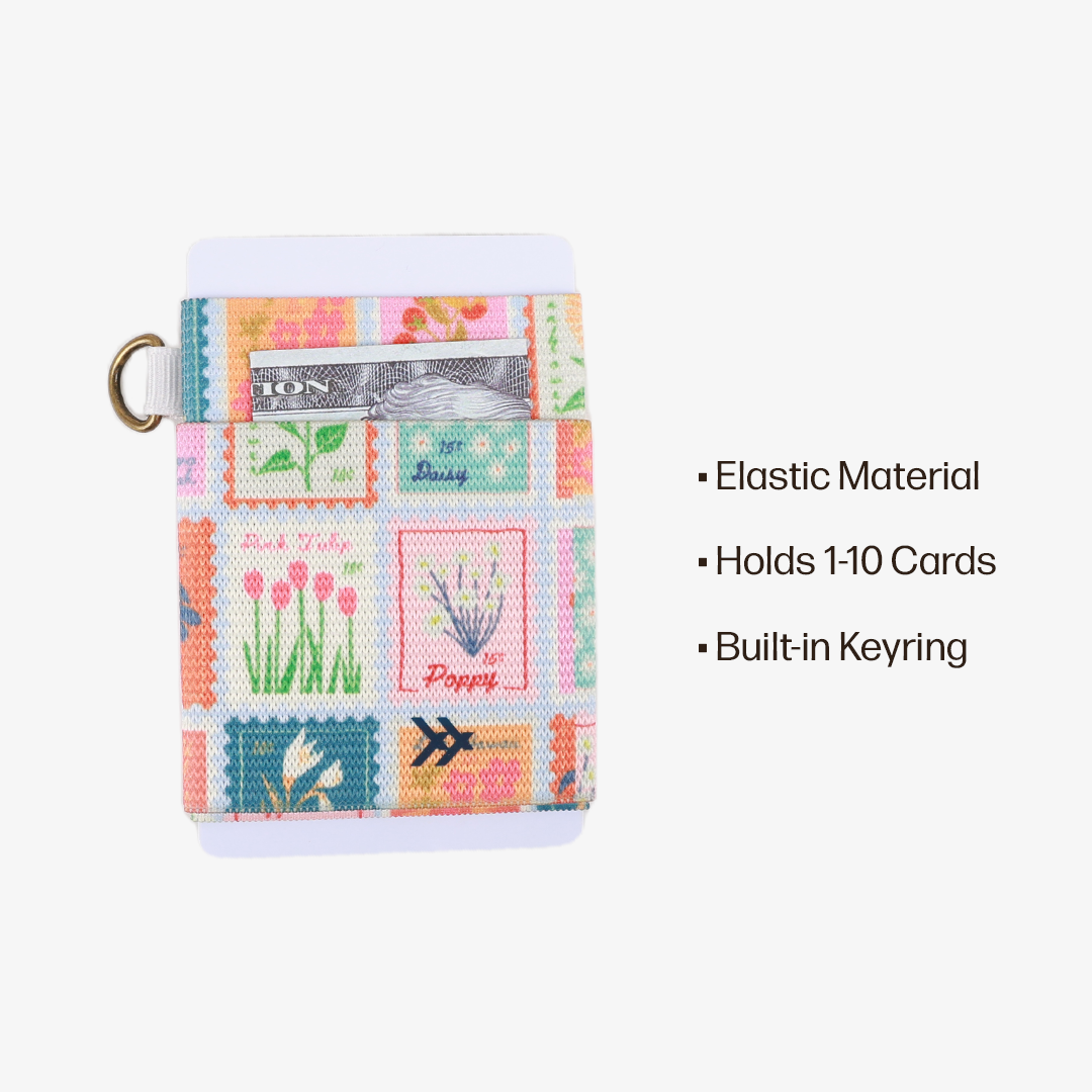 Elastic Wallet Everyday Carry Set - Stamps - Thread®