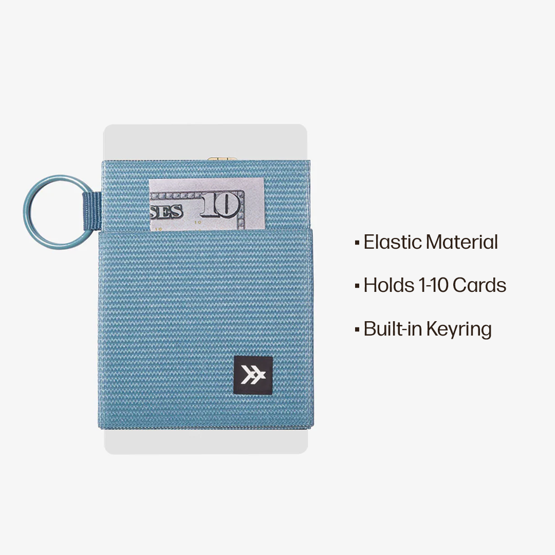 Elastic Wallet Everyday Carry Set - Surf Blue - Thread®