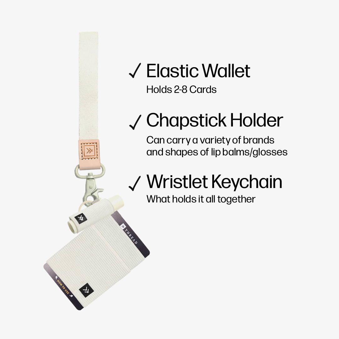 Elastic Wallet Trifecta Bundle - Off White - Thread®